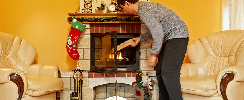 Gas to Wood-Burning Fireplace Conversion Services in Carrollwood, Florida