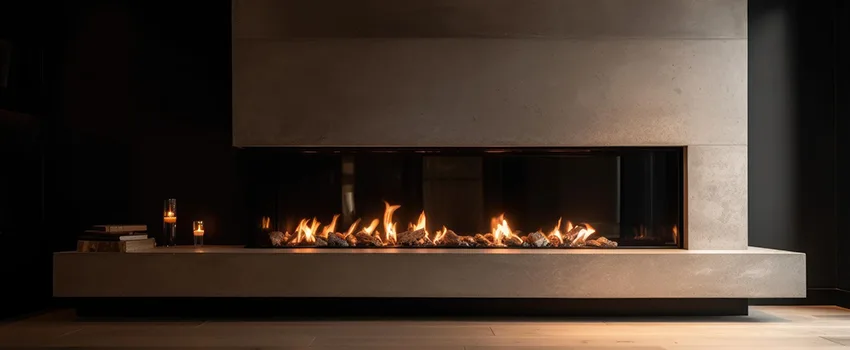 Gas Fireplace Ember Bed Design Services in Carrollwood, Florida