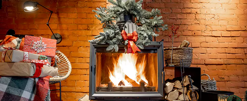 Travis Industries Linear Gas Fireplace Installation in Carrollwood, Florida
