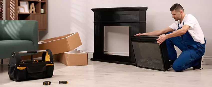 Old Rusted Metal Fireplace Repair And Replacement in Carrollwood, FL