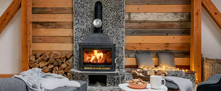 Thelin Hearth Products Direct Vent Gas Stove Fireplace Inspection in Carrollwood, Florida