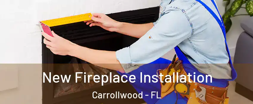  New Fireplace Installation Carrollwood - FL