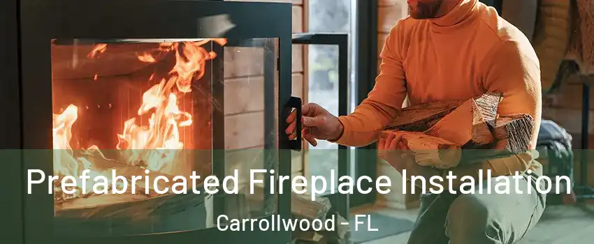  Prefabricated Fireplace Installation Carrollwood - FL